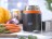 Термос для еды Esbit FJSP,  c ложкой, темно-серый (оранжевый), 0.75 л, FJ750SP-GO