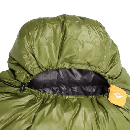 Спальный мешок KingCamp Protector 600 -11°с 8003 зеленый левый, 6927194702678