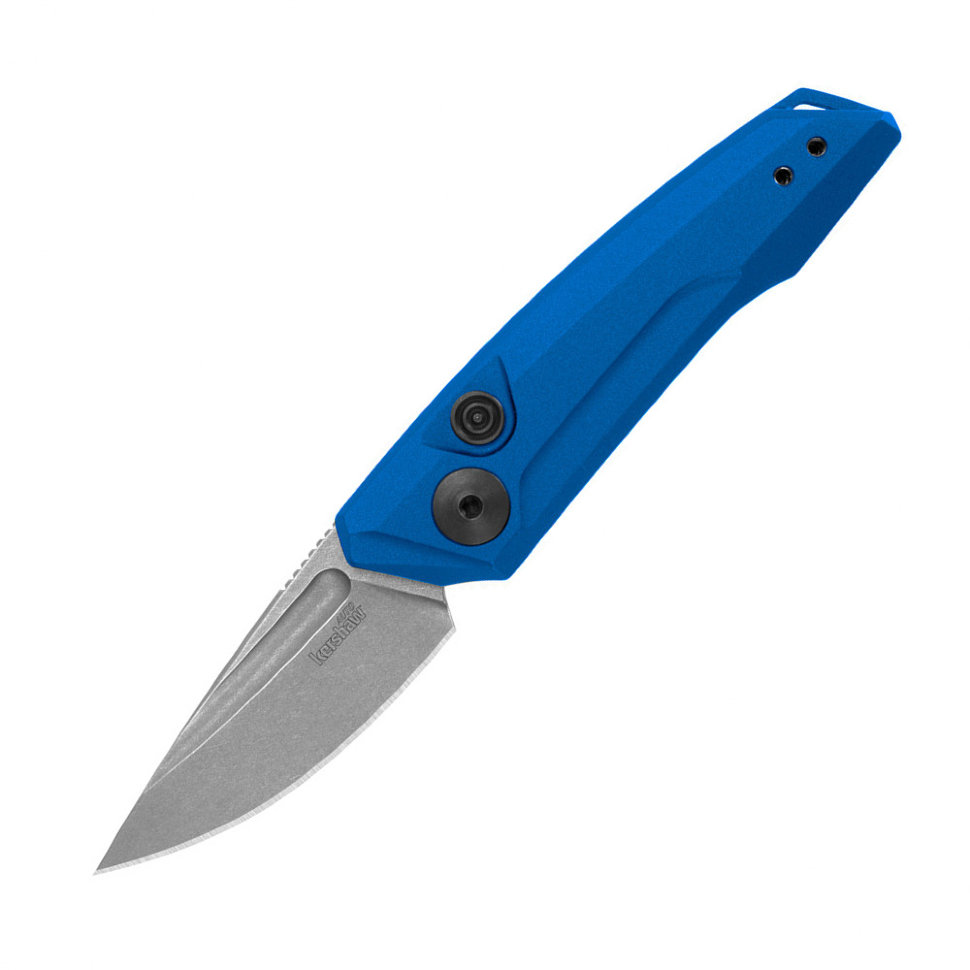 Нож автоматический Kershaw Launch 9 клинок CMP154 stonewash рукоять алюминий синий (7250BLUSW)