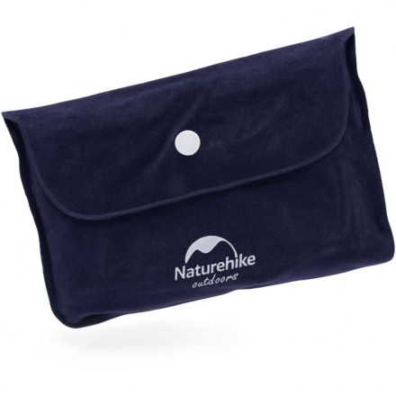 Подушка  Naturehike NH18F018-Z надувная прямоугольная  темно синяя, 6927595760901