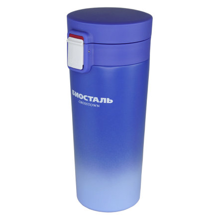 Термокружка Biostal Crosstown 0,4 литра с фильтром, синяя (NMT-400Z-C)