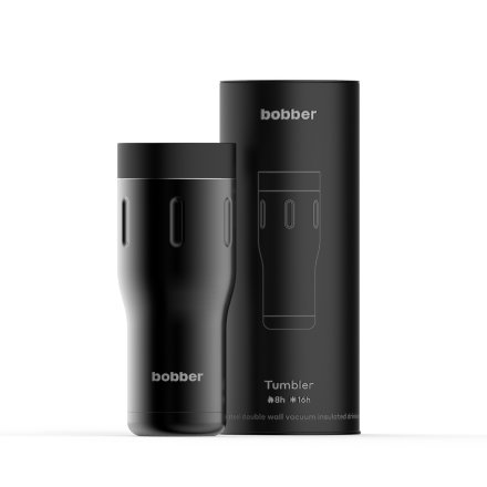 Термокружка Bobber Tumbler-470 0.47л. черный (TUMBLER-470/BLA)