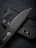 Нож CIVIVI Fixed Blade Circulus 10Cr15CoMoV Steel Black Stonewashed Handle Ostap Hel Design