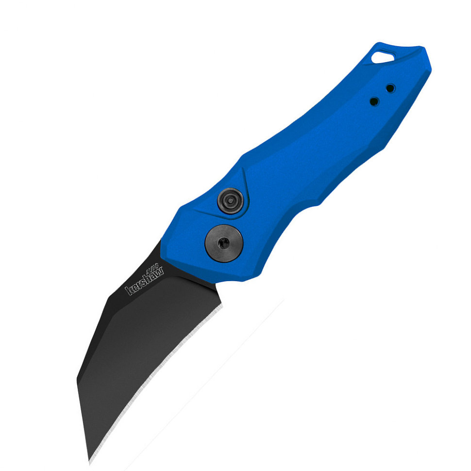 Нож автоматический Kershaw Launch 10 клинок CMP154 черный рукоять алюминий синий (7350BLUBLK)
