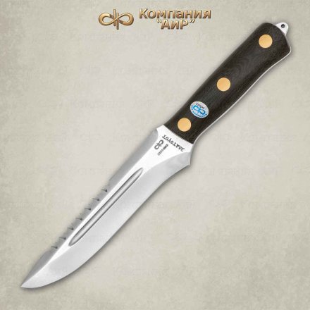 Нож АиР Ирбис ЦМ рукоять текстолит, клинок 100х13м, AIR3936