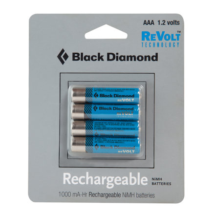 Аккумулятор Black Diamond Rechargeable Battery 4-Pack (AAA) блистер, BD6205450000ALL1