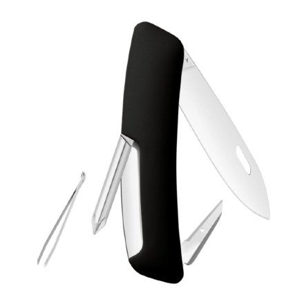 Нож складной Swiza D02 Standard, черный, KNI.0020.1010