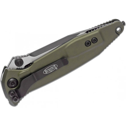 Нож складной Microtech Socom Elite, сталь CTS-204P, рукоять зеленый алюминий 160-1OD