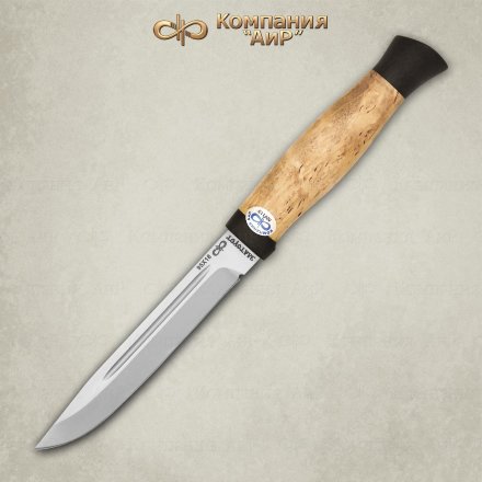 Нож АиР Финка-3 рукоять карельская береза, клинок 100х13м, AIR4400