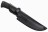 Нож Кизляр Ш-4 05040 клинок стоунвош черный Sandvik, рукоять эластрон