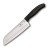 Нож Victorinox &quot;Santoku&quot;, лезвие 17 см рифленое, черный, в картонном блистере 6.8523.17B
