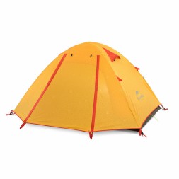Палатка Naturehike P-Series NH18Z044-P 210T/65D четырехместная, оранжевая, 6927595729694