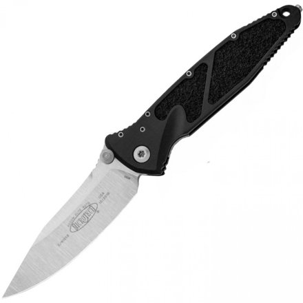 Нож складной Microtech Socom Elite, сталь CTS-204P, рукоять черный алюминий, сатин клинок 160-4