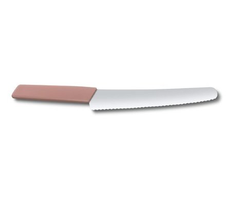 Нож Victorinox хлебный рукоять абрикосово-розовая (6.9076.22W5B)