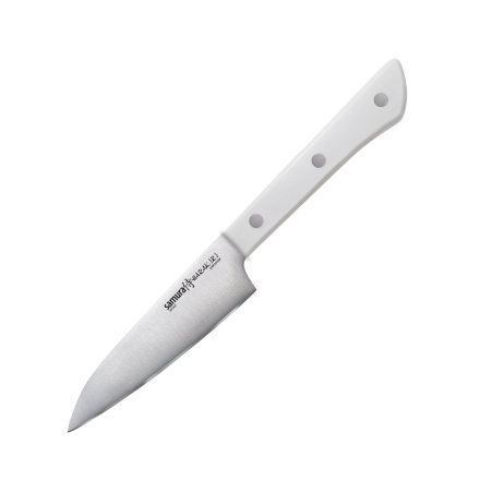 Нож кухонный Samura Harakiri овощной 99 мм, SHR-0011W, SHR-0011WK