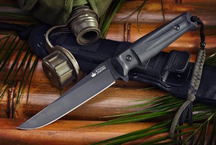 Нож Kizlyar Supreme Croc AUS-8 Black