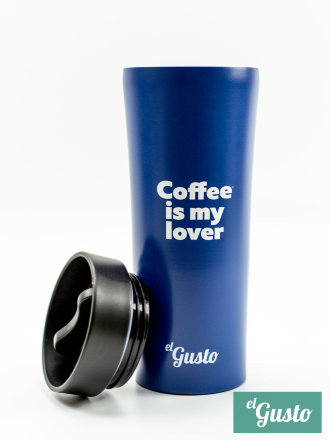 Термокружка El Gusto  Coffee Is My Lover, 047C