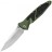 Нож складной Microtech Socom Elite, сталь CTS-204P, рукоять зеленый алюминий, сатин клинок 160-4, 160-4OD