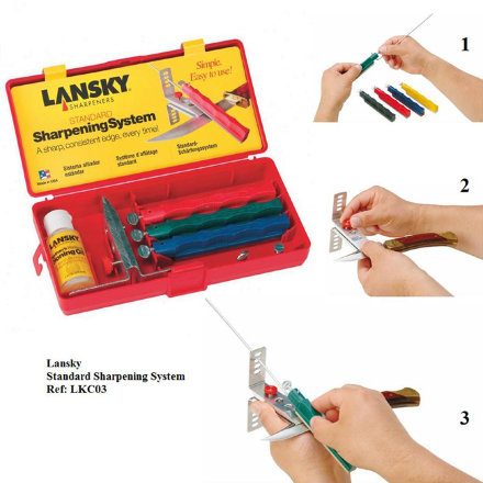 Уцененный товар Точилка для ножей Lansky Standard Knife Sharpening System LNLKC03 (Витриный образец)