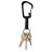 Брелок для ключей Nite Ize SlideLock Key Ring, черный, CSLW3-01-R6