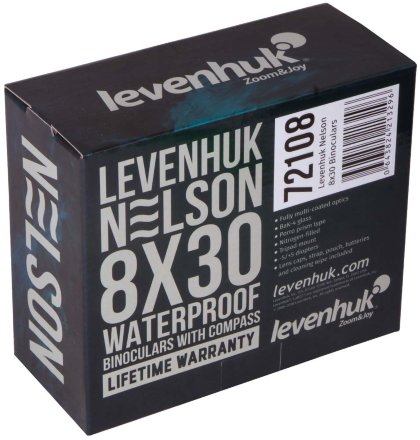 Бинокль Levenhuk Nelson 8x30, LH72108