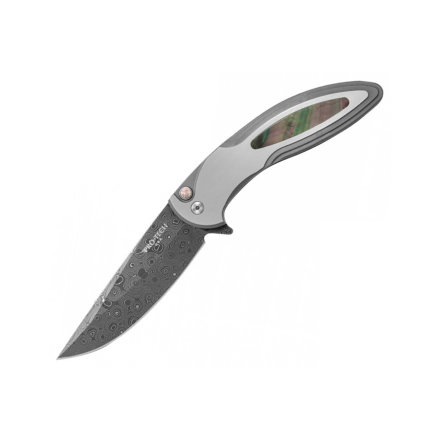 Нож складной Pro-Tech Custom Cambria MOP/Damascus