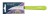 Нож для чистки овощей Opinel №114, деревянная рукоять, нержавеющая сталь, зеленый, блистер, 001925