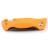 Уцененный товар Нож Ganzo G611 оранжевый(Новый. В упаковке. На обухе клинка отсутствует шпенек-шайба)