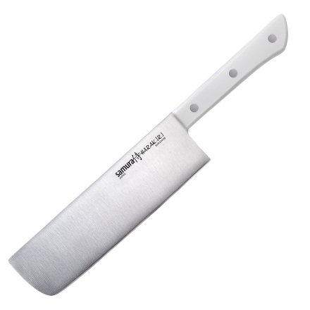 Нож кухонный Samura Harakiri накири 170 мм, SHR-0043W, SHR-0043WK