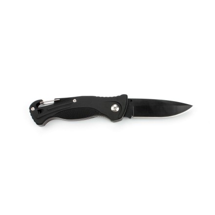 Уцененный товар Нож Ganzo G611 черный,(Новый. В упаковке. На обухе клинка отсутствует шпенек-шайба)