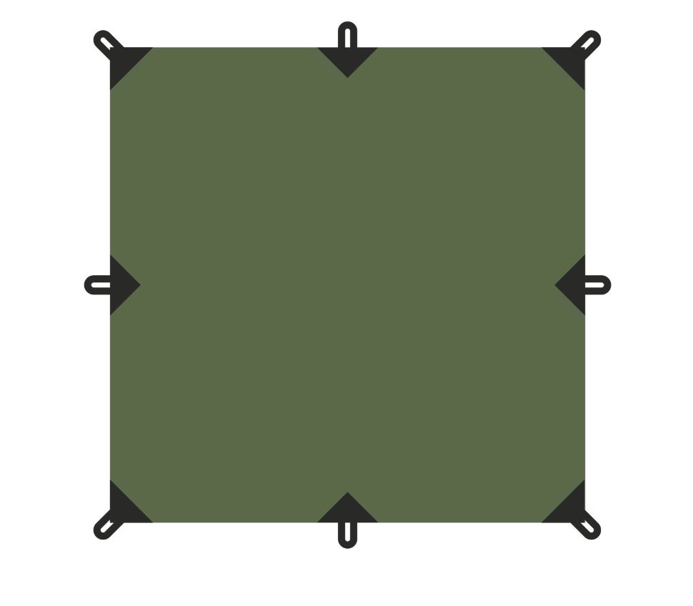 Тент Talberg Tent 3x3 Green
