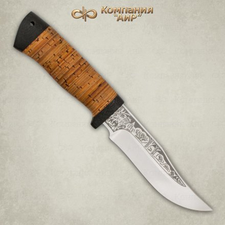 Нож АиР Клычок-1 рукоять береста, клинок 100х13м, AIR3992