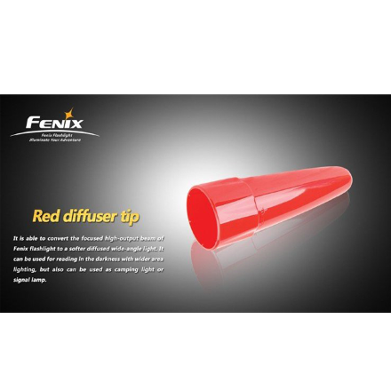 Уцененный товар Диффузионный фильтр Fenix красный AD101-R вскрытый