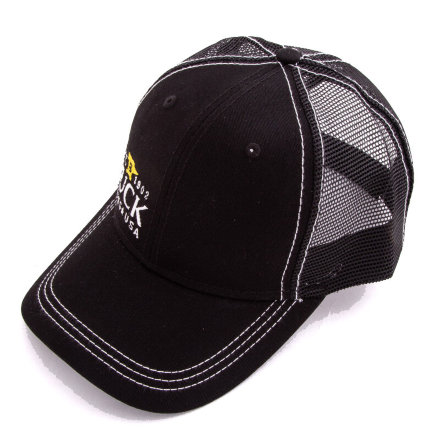Бейсболка Buck Yellow Anvil Cap черная (89122), B89122
