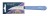 Нож для чистки овощей Opinel №114, деревянная рукоять, нержавеющая сталь, синий, блистер, 001927