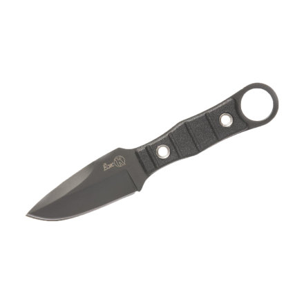 Нож Кизляр Ёж 03029 клинок стоунвош черный, рукоять пластик