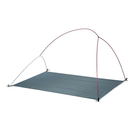 Палатка Naturehike Сloud up 2 20D NH17T001-T двухместная с ковриком, серо-красная, 6927595730560