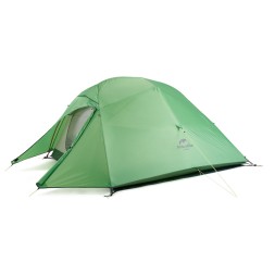Палатка 3-местная Naturehike сверхлегкая + коврик Сloud up NH18T030-T, 20D , зеленый, 6927595765685