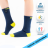 Водонепроницаемые детские носки DexShell Ultra Thin Children Socks синий/желтый L (20-22 см)