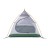 Палатка сверхлегкая Naturehike Сloud Up 1 Updated NH18T010-T, 210T  одноместная с ковриком, зеленая, 6927595730539